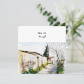 LAND DER TUSKANISCHEN EINLADUNG (Stehend Vorderseite)