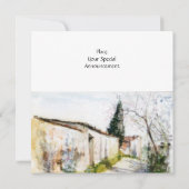 LAND DER TUSKANISCHEN EINLADUNG (Rückseite)