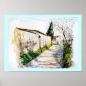 LAND DER TUSKANISCHEN POSTER (Vorne)