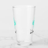 Land der Verzauberung Zia Sun Symbol Bierglas Glas (Links)