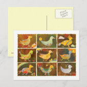 Land der Whimsikvögel Postkarte (Vorne/Hinten)