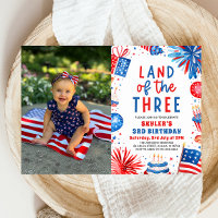 Land des 34. Juli 3. Geburtstag