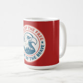 Land des freien Adlers Kaffeetasse (VorderseiteRechts)