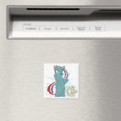 Land des freien Corgi Magnet (In Situ (Geschirrspüler))