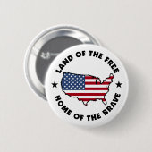 Land des freien Knopfes Button (Vorne & Hinten)