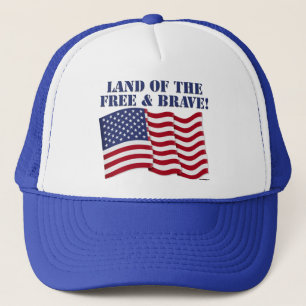 LAND DES FREIEN UND GEHIRNS! TRUCKERKAPPE
