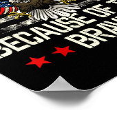 Land des Freien, wegen der tapferen Gedenkstätte Poster (Ecke)