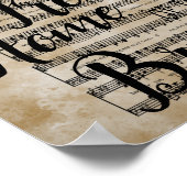 Land des kostenlosen Star-Spangled Banner Poster (Ecke)