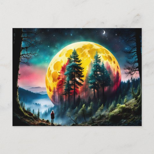 Land des Moons Postkarte (Vorderseite)