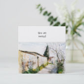 LAND DES TUSKANISCHEN EISES EINLADUNG (Stehend Vorderseite)