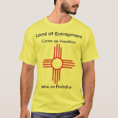 Land des Verleitungs-Shirts T-Shirt (Vorderseite)