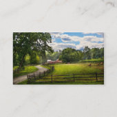 Land - die Weide Visitenkarte (Rückseite)