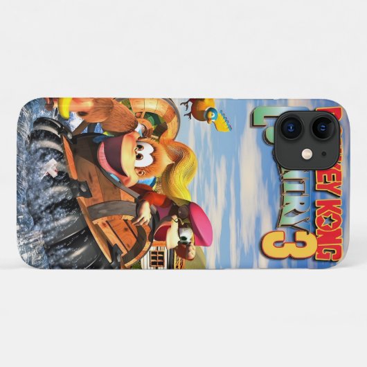 Land Donkey Kong 3 Case-Mate iPhone Hülle (Rückseite (Horizontal))