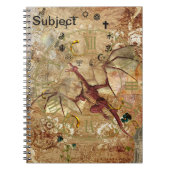 Land-Dragons-Notebook Notizblock (Vorderseite)