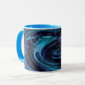 Land durch gläserne Tasse (Vorderseite Links)