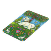 Land Eden Unicorn serpent MAGNET (Linke Seite)