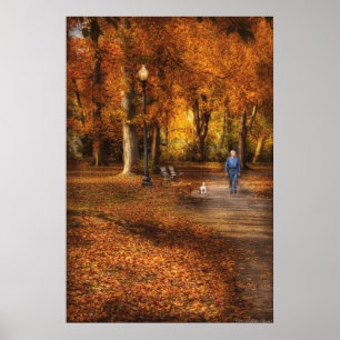 Land - Ein Spaziergang im Park Poster