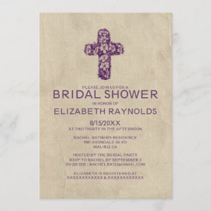 Land-Eisen-Kreuz-Brautparty-Einladungen Einladung