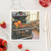 Land ernten Cookofen Geburtstag Serviette (Beispiel)