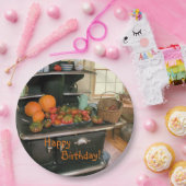 Land ernten Kekofen Pappteller (Party)