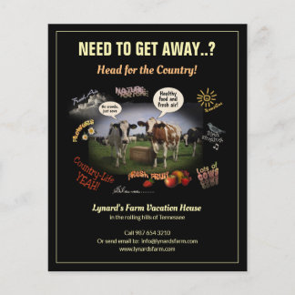 Land Erreichbarkeit Flyer