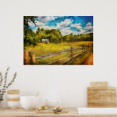 Land - Es ist so friedlich im Land Poster (Küche)