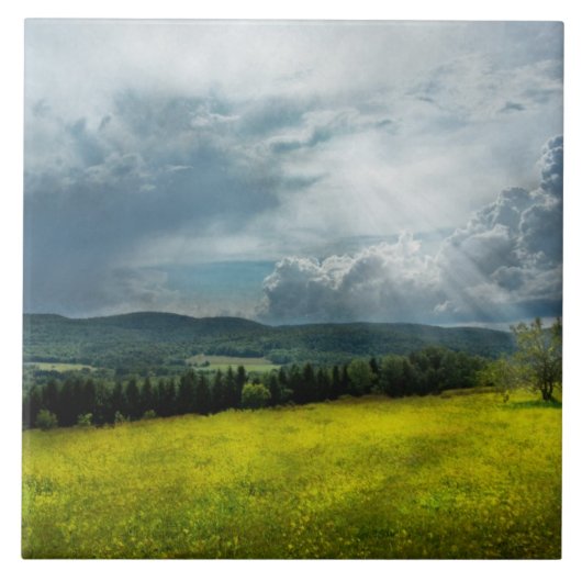 Land - ewige Hoffnung Fliese (Vorderseite)