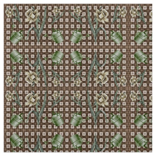 Land Farm Daffidol Fabric Stoff (Muster)