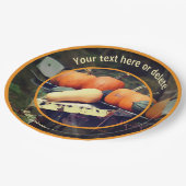 Land Farm Ernte Natur Personalisiertes Party Pappteller (Schrägansicht)