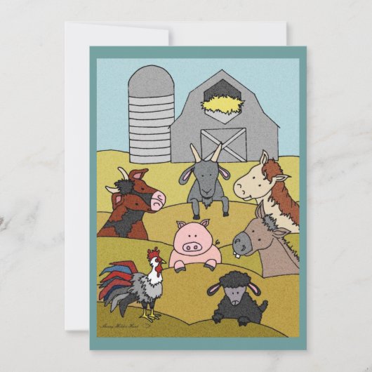 Land Farmlife 8 Einladung (Vorderseite)