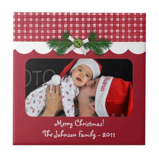 Land-Feiertags-Foto-Fliese Fliese (Vorderseite)