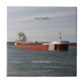 Land Fliese (Vorderseite)