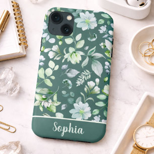 Land Floral Salbei Grün Signature  Case-Mate iPhone Hülle