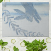 Land Französisch Kaninchen Damentuch Geschirrtuch (Gefaltet)