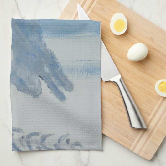 Land Französisch Kaninchen Damentuch Geschirrtuch (Viertel Falte)