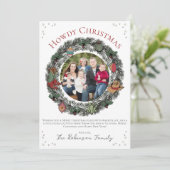 Land Frohe Weihnachten Weihnachten Weihnachten Wei (Stehend Vorderseite)