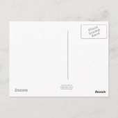 Land Frühling Farbstift Zeichnend Postkarte (Rückseite)