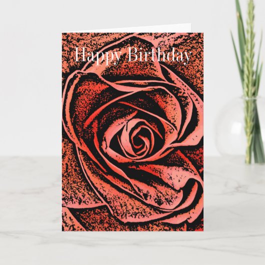 LAND GARDEN BLUME KARTE (Vorderseite)