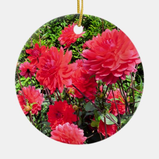 LAND GARDEN BLUME KERAMIK ORNAMENT (Vorne)