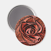 LAND GARDEN BLUME MAGNET (Vorderseite/Rückseite)