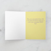 Land-Garten-Mutter-Tagesgruß-Karte Karte (Innenseite)