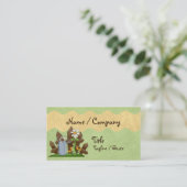 Land-Gärtner Visitenkarte (Stehend Vorderseite)