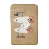 Land-Geist-Halloween-Bad-Matte Badematte (Vorderseite Vertikal)