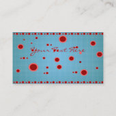 Land gemütlich visitenkarte (Rückseite)