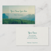 Land-Getreidefeld-Natur-Visitenkarten Visitenkarte (Vorne/Hinten)