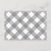 Land Gingham Beilagen Begleitkarte (Rückseite)