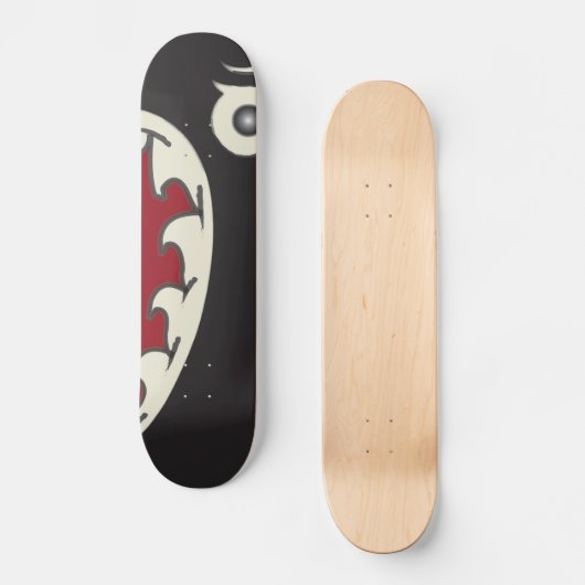 Land-Haifisch Skateboard (Vorderseite)
