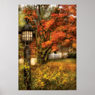 Land - Herbstlicht Poster