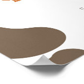 Land Highland Cow nicht mein erstes Rodeo Geburtst Poster (Ecke)