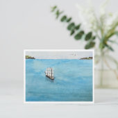 Land Ho Postkarte (Stehend Vorderseite)